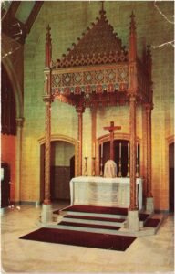 The second sanctuary's baldacchno, pirces of which can be found throughout the church today.
